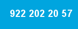 922 202 20 57